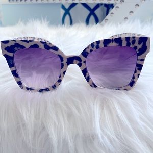Betsey Johnson Leopard Sunglasses